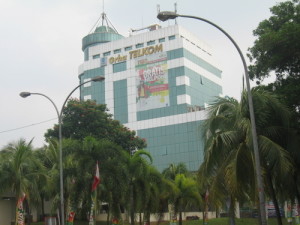 Gedung Graha Telkom BSD Tangerang Selatan