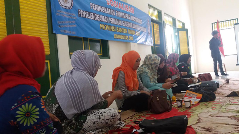 Sosialisasi PILKADA Banten bersama ICMI tangsel. Foto: TangselMedia