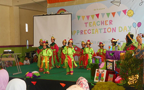 ISTIYA PMOG TKIT Auliya adakan Teacher Appreciation Day. Foto: TangselMedia