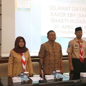 Rapat Kerja Pramuka Saka Bakti Husada Kwartir Cabang Kota Tangerang Selatan 2016
