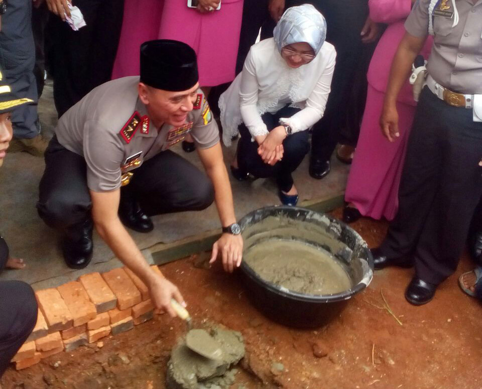 Peletakkan Batu Pertama Masjid Darul Aman Tangsel. Foto: Dok TangselMedia
