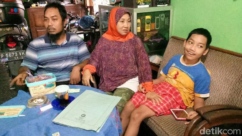 Meski Menderita Difabel, Ayah Cerita Saif Mahir Mengperasikan Komputer