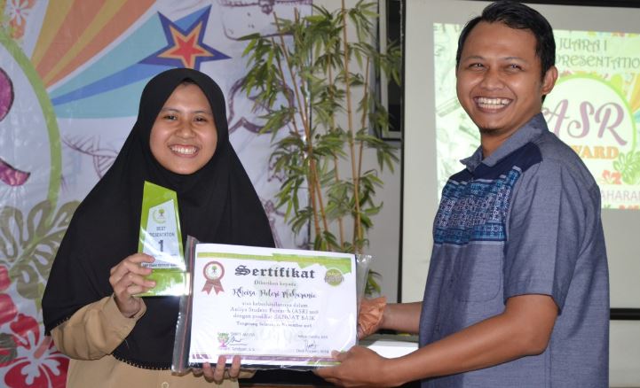 ASR Award SMPIT Auliya Berikan Kenangan Terbaik Setelah Penelitian
