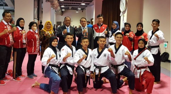 Empat Atlet Junior Taekwondo Indonesia Menimba Ilmu Di Kejuaraan Dunia Di Taipei