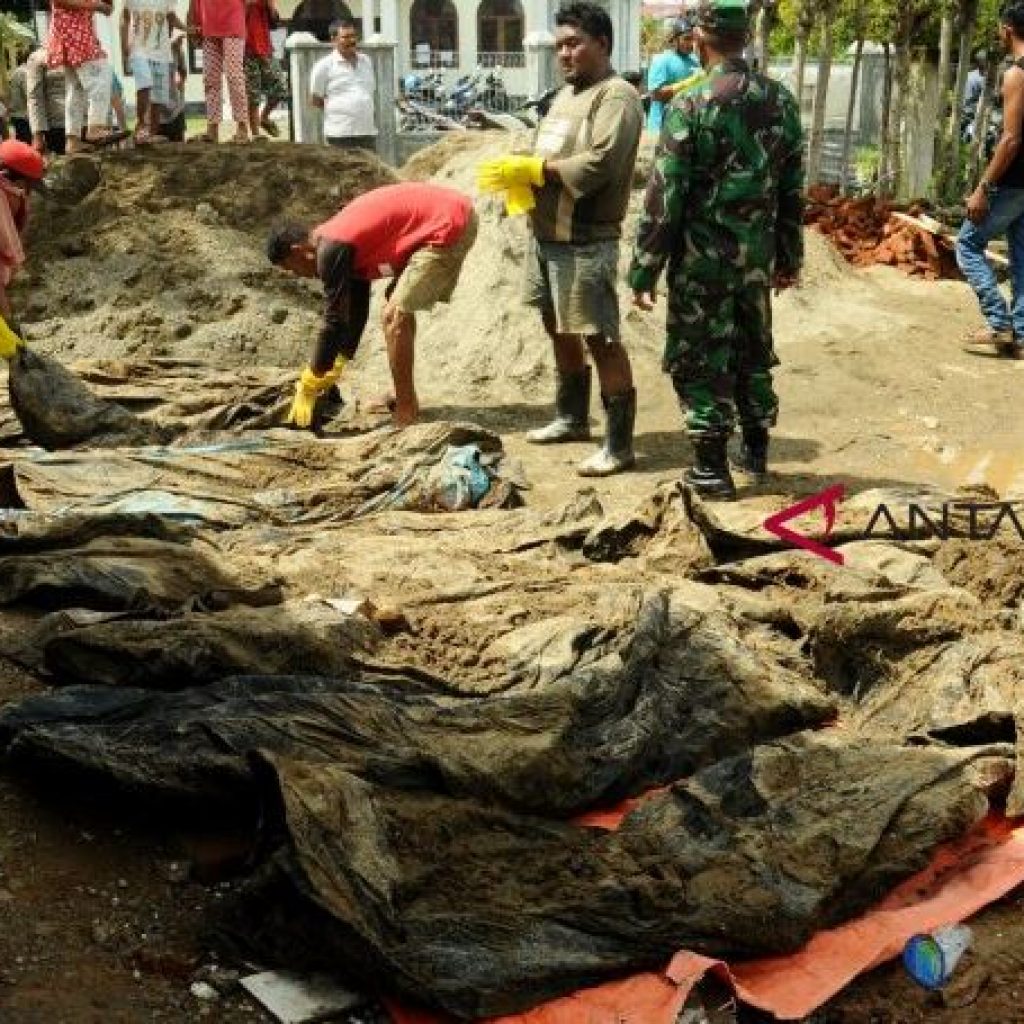 Di Aceh Pekerja Bangunan Menemukan Belasan Kantung Yang Berisi Kerangka Manusia