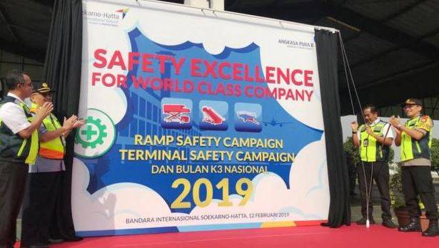 Bandara Soekarna-Hatta Menggelar Kampanye Keselamatan Penerbangan 2019