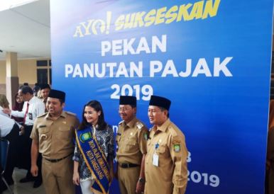 Pemerintah Tangerang Menggelar Pekan Panutan Pajak, Prilly Latuconsina Jadi Dutanya