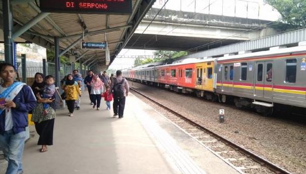 KRL KA 1722 Relasi Stasiun Jatinegara – Bogor Anjlok, Operasional Stasiun Jurangmangu Tidak Terpengaruh