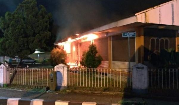 Gereja Yerusalem Tangerang Kebakaran, 3 Mobil Pemadam Kebakaran Diterjunkan