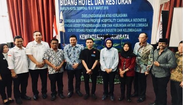 PHRI Tangerang Selatan Uji Kompetensi Karyawan Hotel Dan Restoran