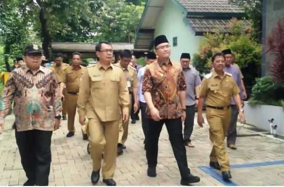 Wakil Gubernur Banten Meninjau Persiapan MTQ Di Tangerang
