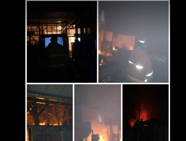 Kebakaran Pabrik Mie Tulungagung Berasal Dari Tungku Penggorengan