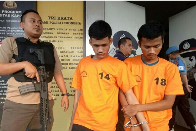 Dua Remaja Di Tangerang Selatan Mencuri Motor Ditangkap Polisi, Salah Satunya Ditembak