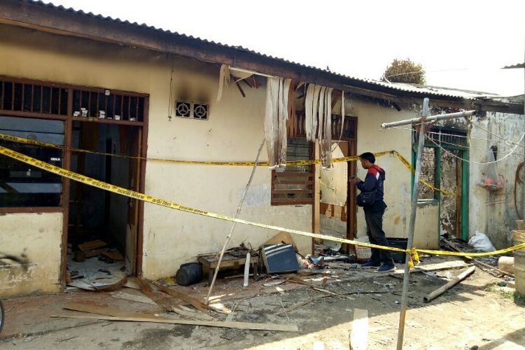 Seorang Bocah Terkunci di Rumah Dan Mati Terbakar di Tangsel
