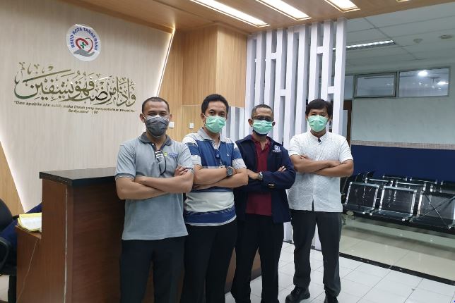 PT Polaritas Multitrans Technology Bersama IKATEMI Banten Berikan Kabin Desinfektan Dan Suplemen Ke RS Rujukan Covid 19