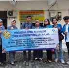 Sosialisasi Pentingnya Penerapan Budaya 6S Pada SMK Sasmita Jaya 2 Oleh PKM Teknik Industri, UNPAM