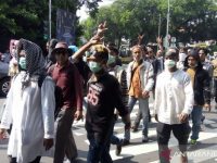 Masyarakat Banten Pendukung Prabowo-Sandi Tiba Di Jakarta