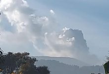 Gunung Tangkuban Parahu Subang Jawa Barat Erupsi