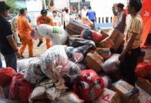 Pusat Logistik Banten Menyalurkan Bantuan Kepada 29 Posko Bencana