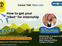 Career Development Center Universitas Indonesia (CDC UI) Gelar Career Talk