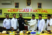 KPUD Banten Penuhi Quota 30% Perempuan, PKS Provinsi Banten Lolos Verfikasi Berkas