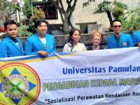 PKM Mahasiswa Unpam Sosialisasikan Perawatan Kendaraan Roda Dua di Pondok Aren, Tanggerang Selatan