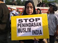 Solidaritas Untuk Muslim India, Umat Islam Demo di Kedubes India
