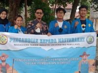 Pengelolahan Limbah Pertanian Jerami Padi Dalam Pembuatan Kompos Didesa Pagedangan Udik, Kecamatan Kronjo, Kabupaten Tangerang